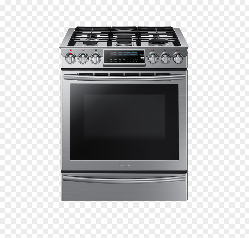 Gas Self-cleaning OvenOthers Cooking Ranges Stove Samsung Chef NX58H9500W PNG