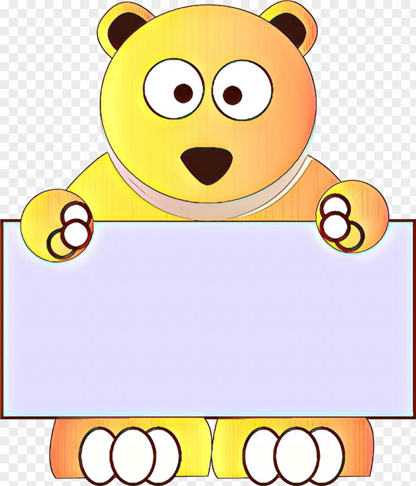 Cartoon Yellow White Facial Expression Green PNG