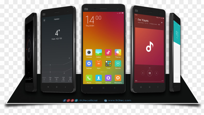 Smartphone Xiaomi Mi4i Mi 5 1 PNG