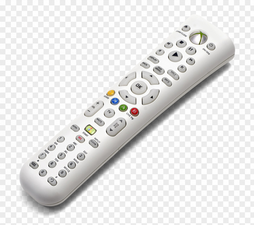 Tv Remote Control Xbox 360 Wii Controls Microsoft PNG