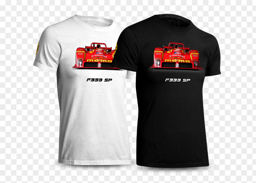 T-shirt Ferrari 333 SP 24 Hours Of Daytona 12 Sebring PNG