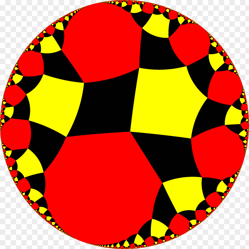 Tessellation Hyperbolic Geometry Uniform Tilings In Plane PNG