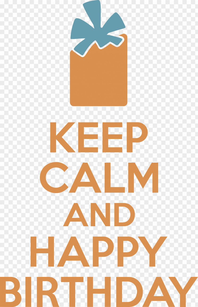 Birthday Keep Calm Happy PNG