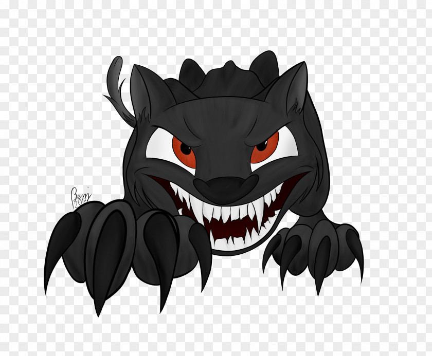 Black Panther Vertebrate Legendary Creature Fang Demon PNG