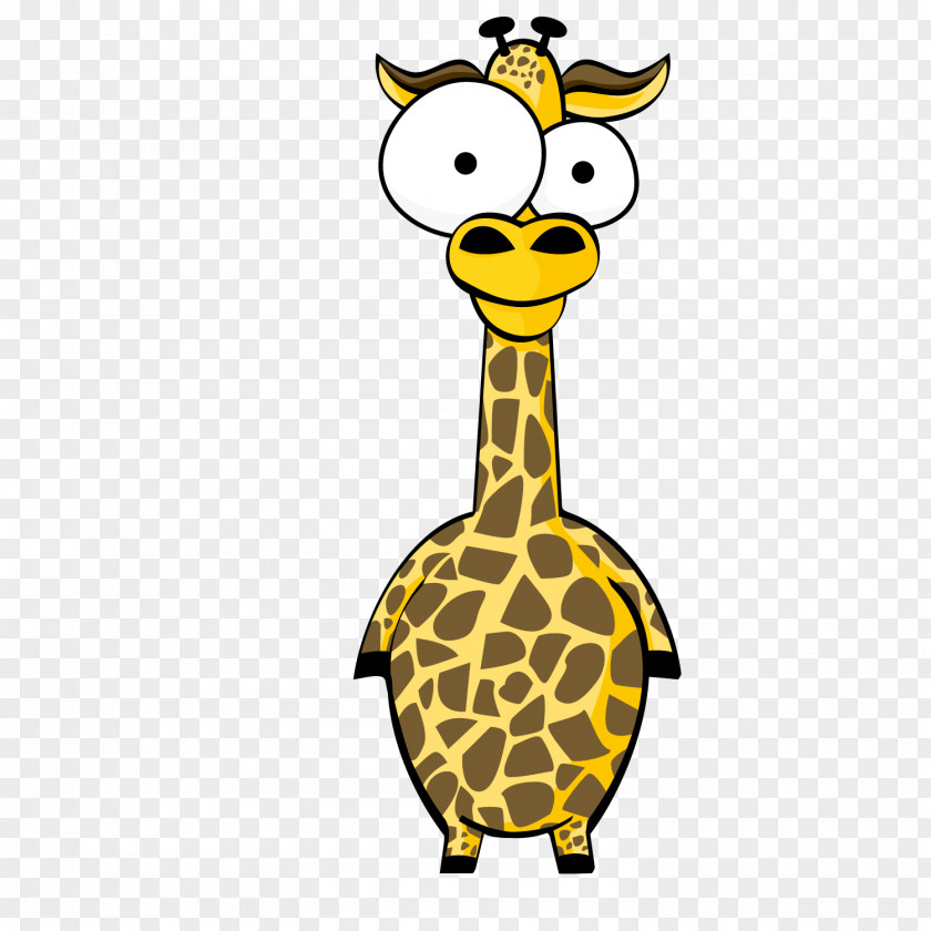 Cartoon Animal Giraffe Northern PNG
