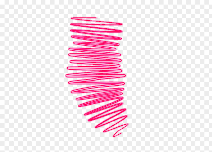 Line Pink M Brush PNG