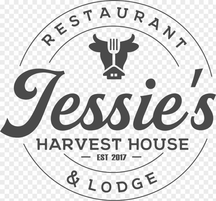Logo Restaurant Jessie's Harvest House Brand Font PNG