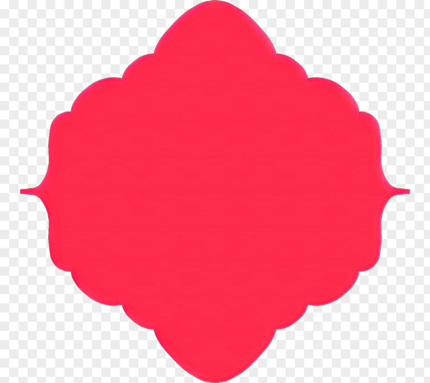 Petal Magenta Cartoon Heart PNG