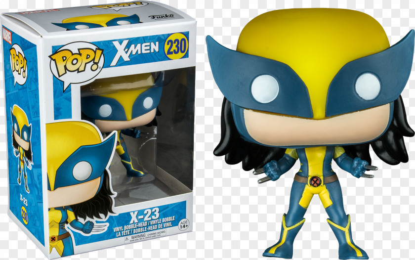 Pop X-23 Wolverine San Diego Comic-Con Negasonic Teenage Warhead Funko PNG