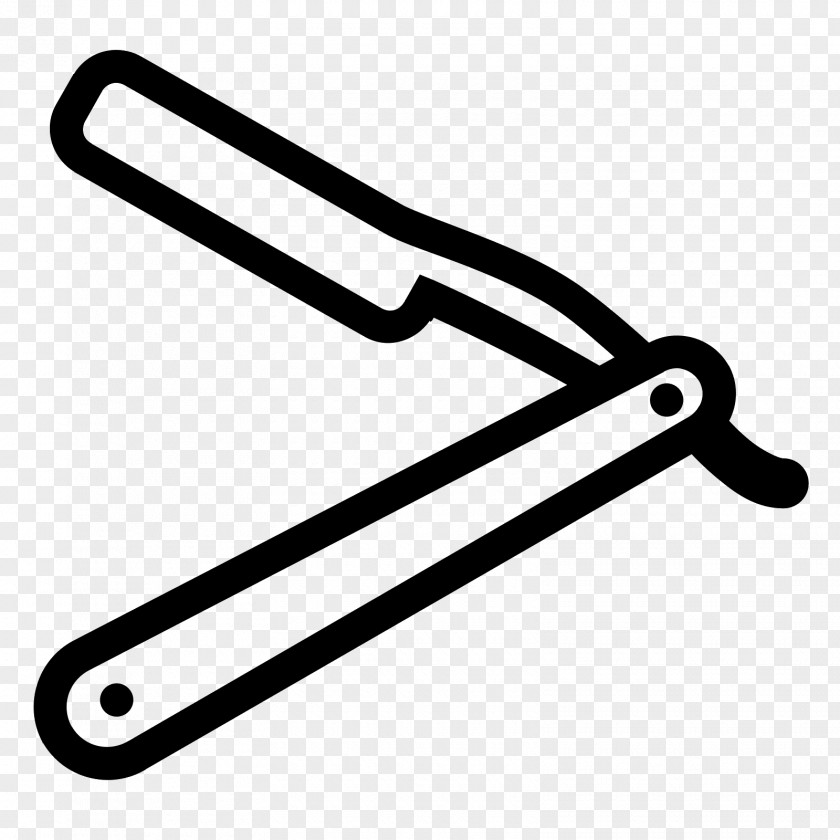 Shaving Straight Razor PNG