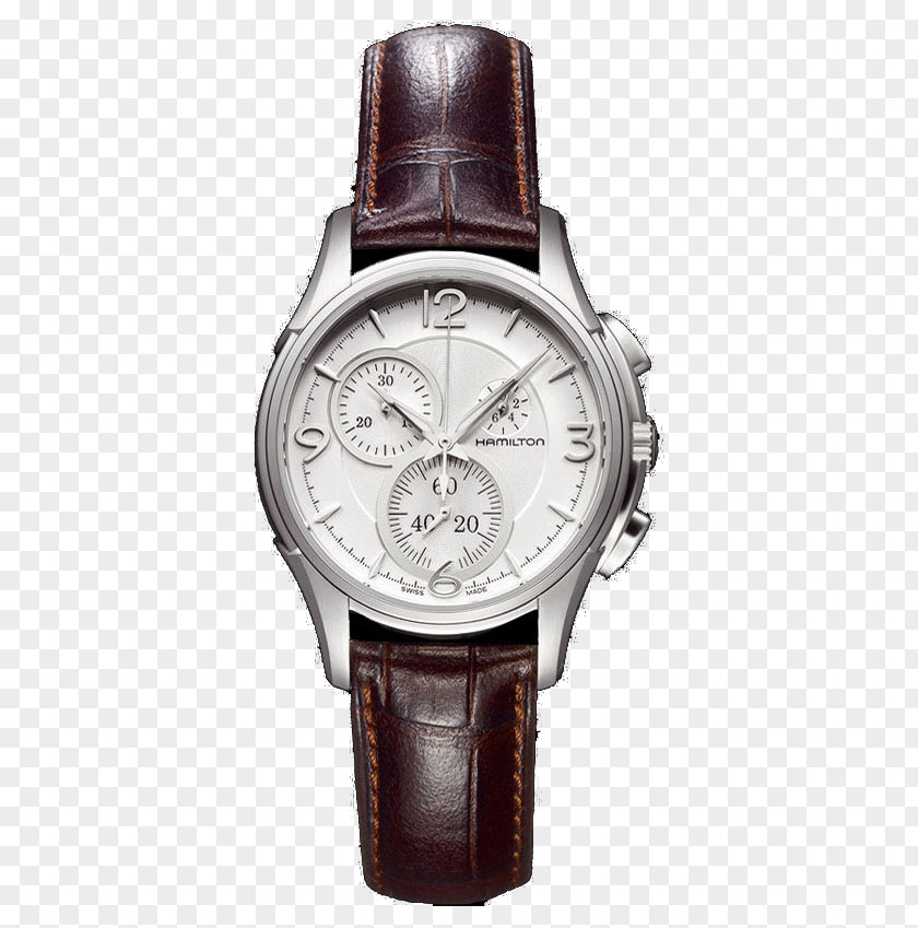 Watch Chronograph Automatic Longines Strap PNG