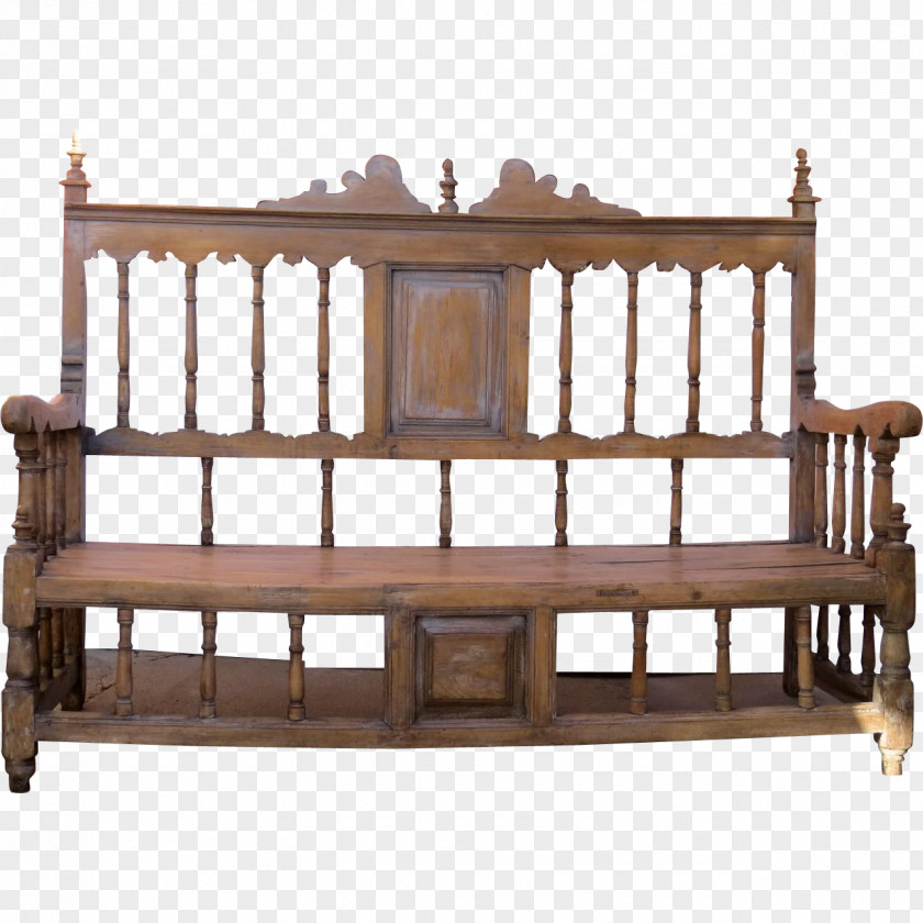Bed Frame Bench Couch Studio Apartment PNG