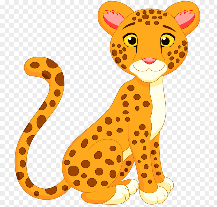 Cheetah Drawing Cartoon PNG