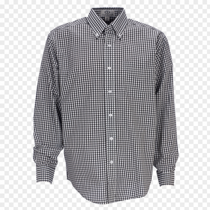 Gingham Checks Polo Shirt T-shirt Sleeve Dress PNG