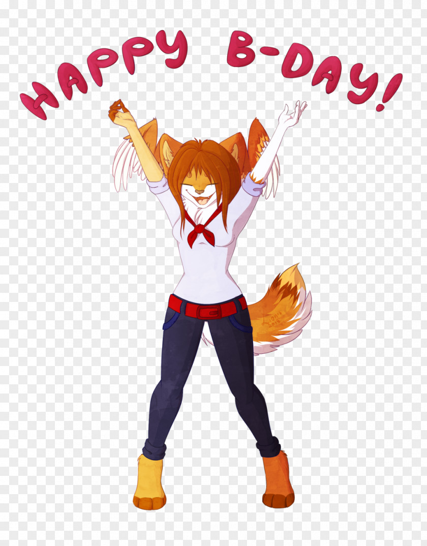 Happy B Day Cartoon Costume Character Fiction PNG