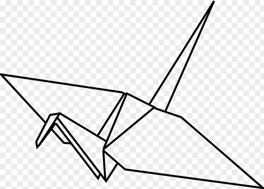 Origami Thousand Cranes Paper Orizuru Clip Art PNG