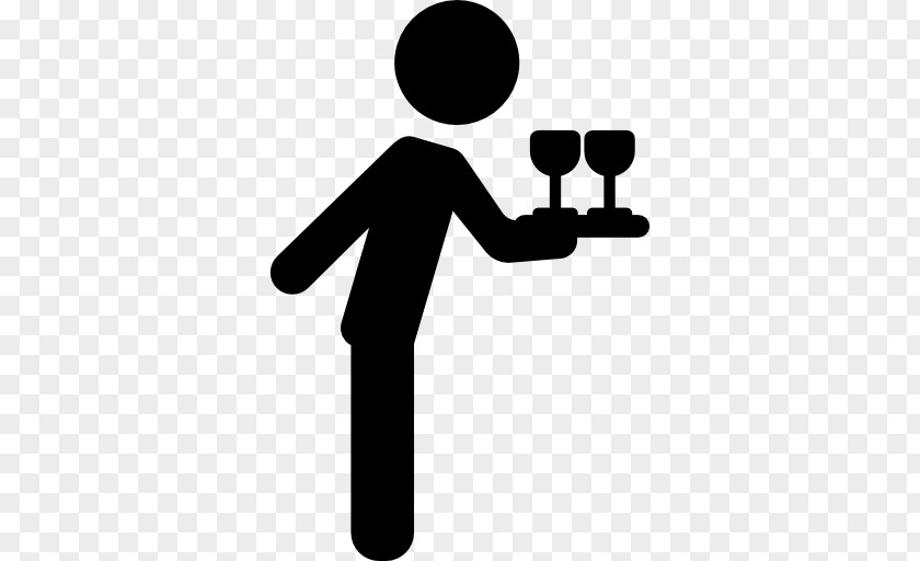 Party People Waiter Clip Art PNG