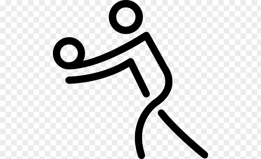 Volleyball Ball Game Sport Stick Figure PNG