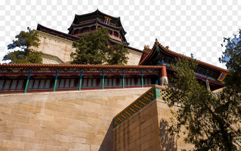 Beijing Summer Palace Landscape Twelve Kunming Lake Longevity Hill Forbidden City PNG