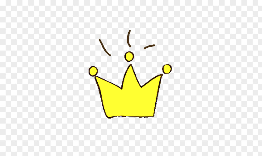 Cartoon Hand Painted Crown PNG hand painted crown clipart PNG