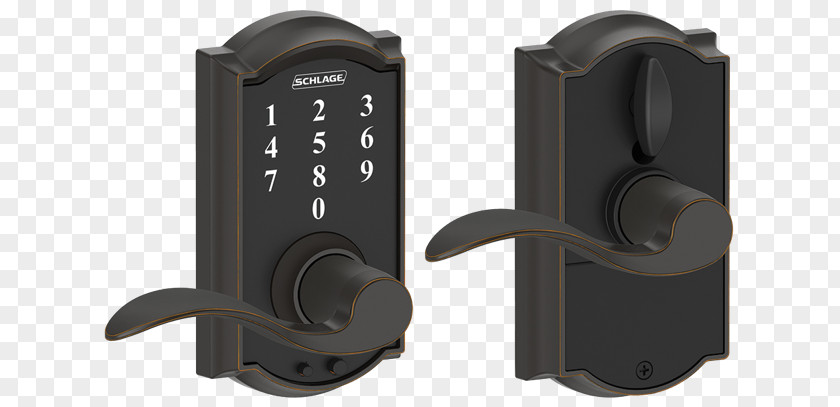Electronic Locks Dead Bolt Lock Schlage Door Handle Key PNG