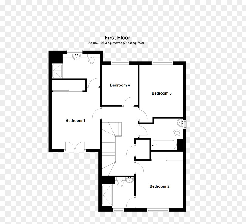 Haywards Heath Floor Plan Maple Close Paper Scale PNG