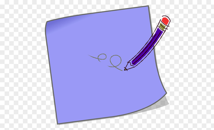 Lengthwise Post-it Note Document Clip Art PNG