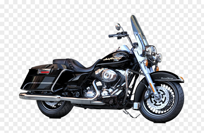Motorcycle Cruiser Harley-Davidson Road King Thunderbike PNG