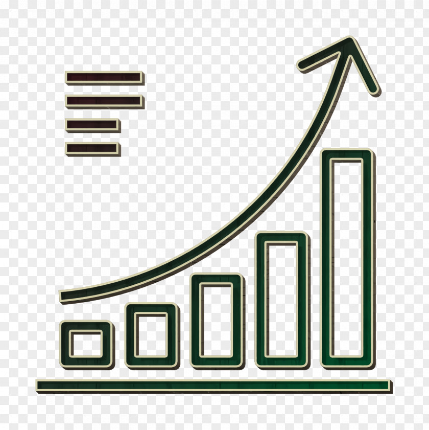 Stats Icon Growth Bussiness Chart And Diagram PNG
