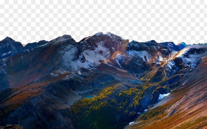 Canada Mount Assiniboine Provincial Park, Two High-definition Television 1080p Landscape Video Wallpaper PNG