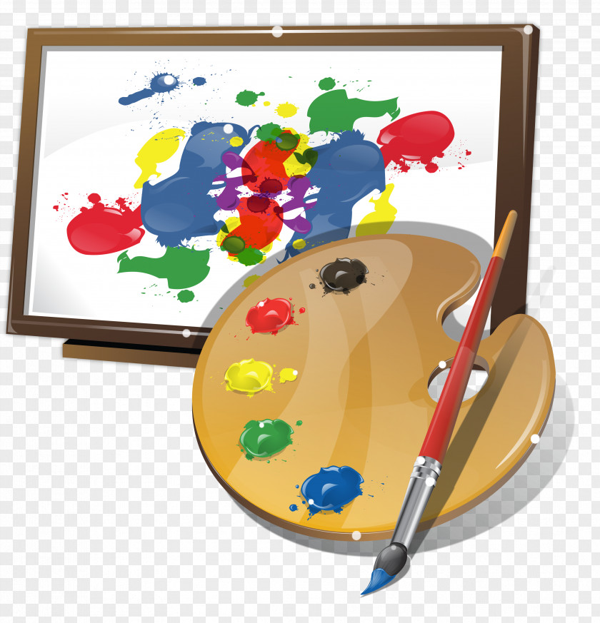 Painting Drawing Watercolor Art Palette PNG