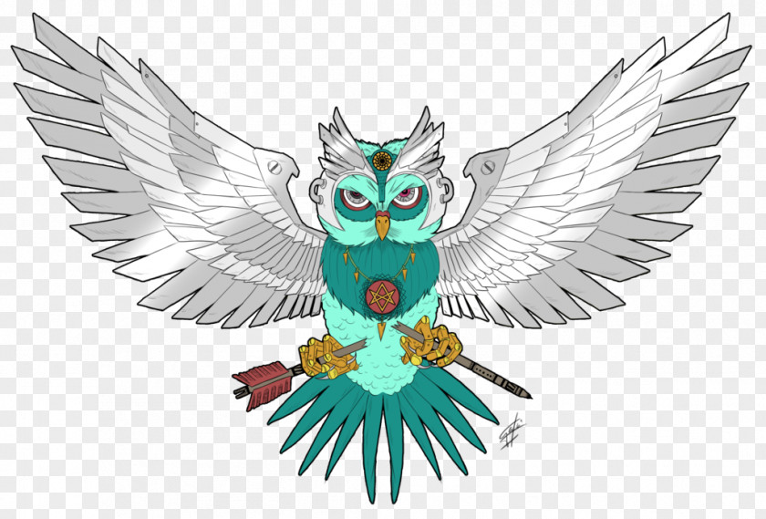 All Seeing Eye Owl Of Providence Bird PNG