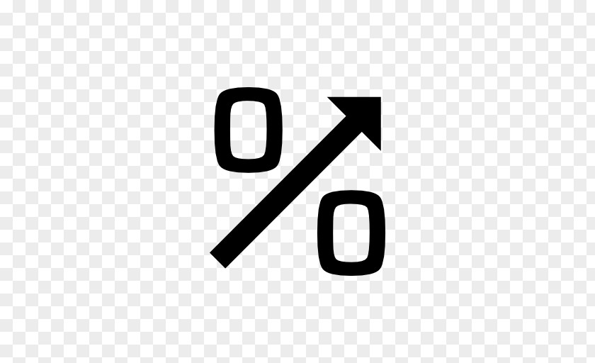 Arrow Percent Sign Percentage Symbol PNG