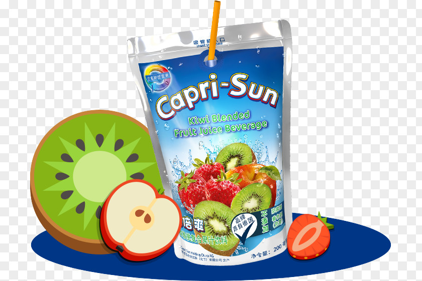 Capri Sun Vegetarian Cuisine Drink Food PNG