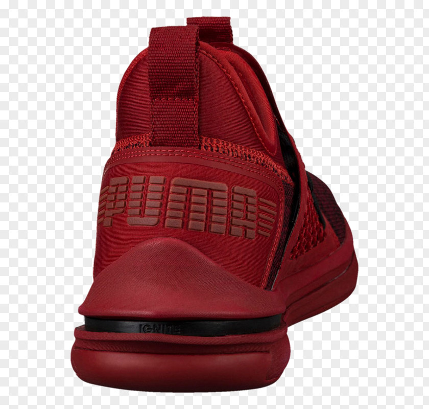 Limitless Sport Sneakers Red Shoe Puma Adidas PNG