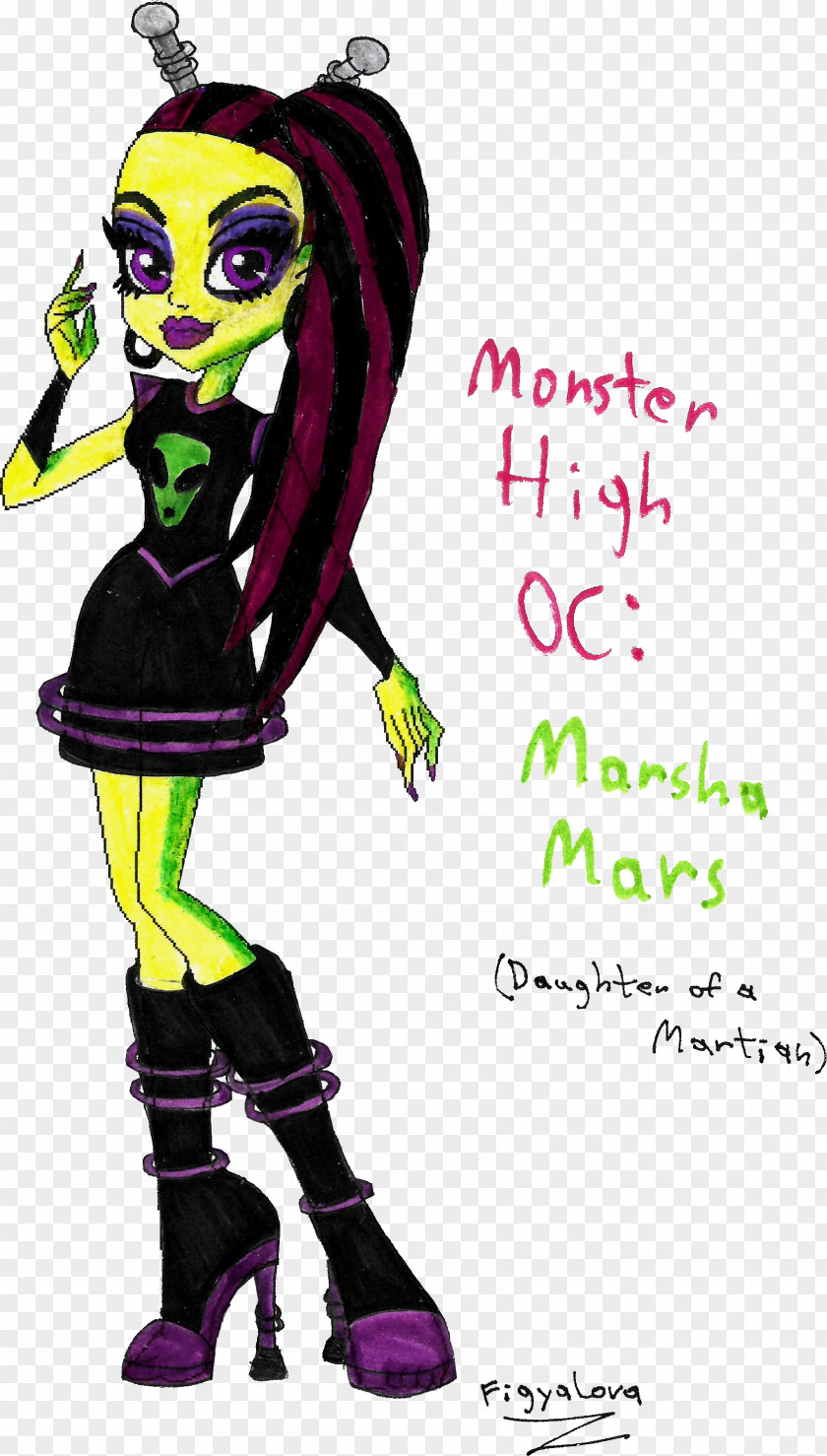 Marsha Monster High DeviantArt Art Museum Cartoon PNG