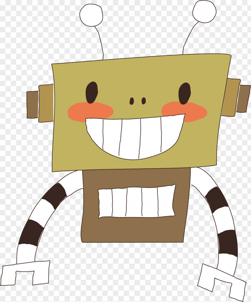 Vector Robot Clip Art PNG