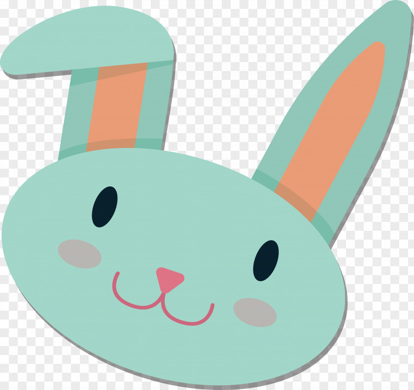Cartoon Bunny Stickers Rabbit Sticker PNG