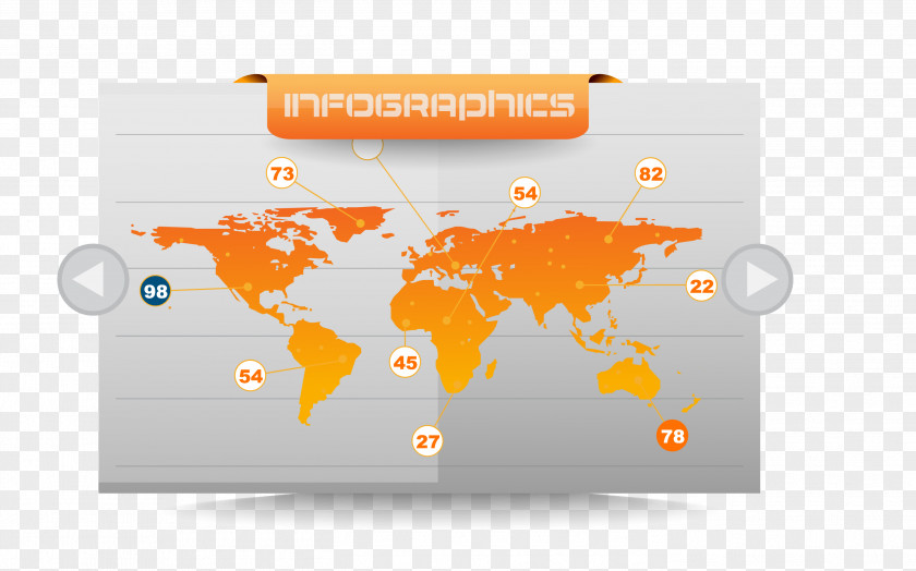 Map Icon On The Page World Language Infographic Information PNG