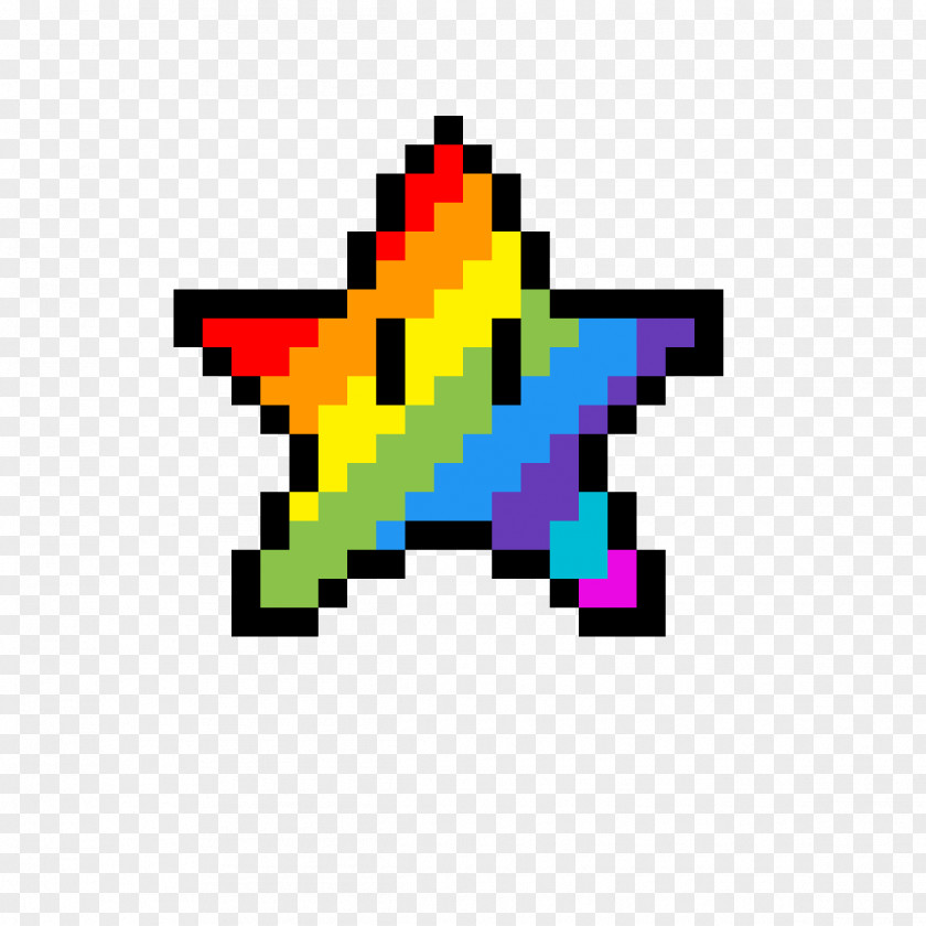 Mario Pixel Art Color Desktop Wallpaper PNG