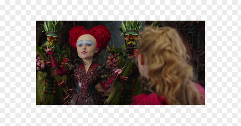 Sacha Baron Cohen Red Queen Alice's Adventures In Wonderland Mad Hatter Film Mirror PNG