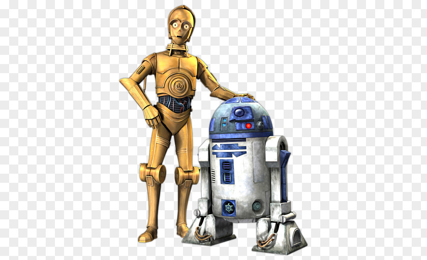 R2-D2 C-3PO Clone Wars Anakin Skywalker Trooper PNG