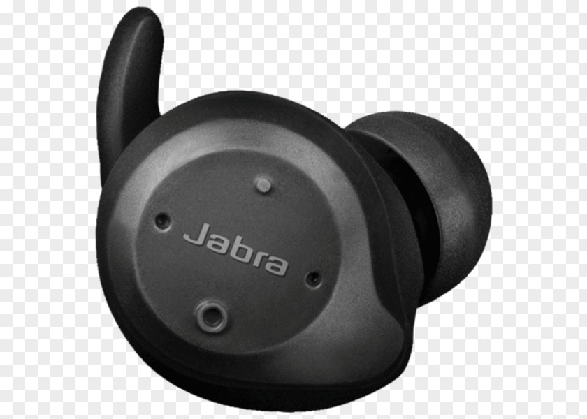 Wearing A Headset AirPods Jabra Elite Sport Bluetooth Headphones PNG