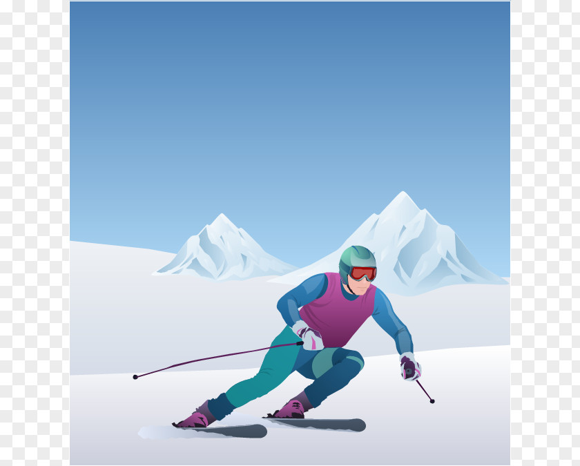 Alpine Skiing Cliparts 2014 Winter Olympics 2018 At The Sport Clip Art PNG