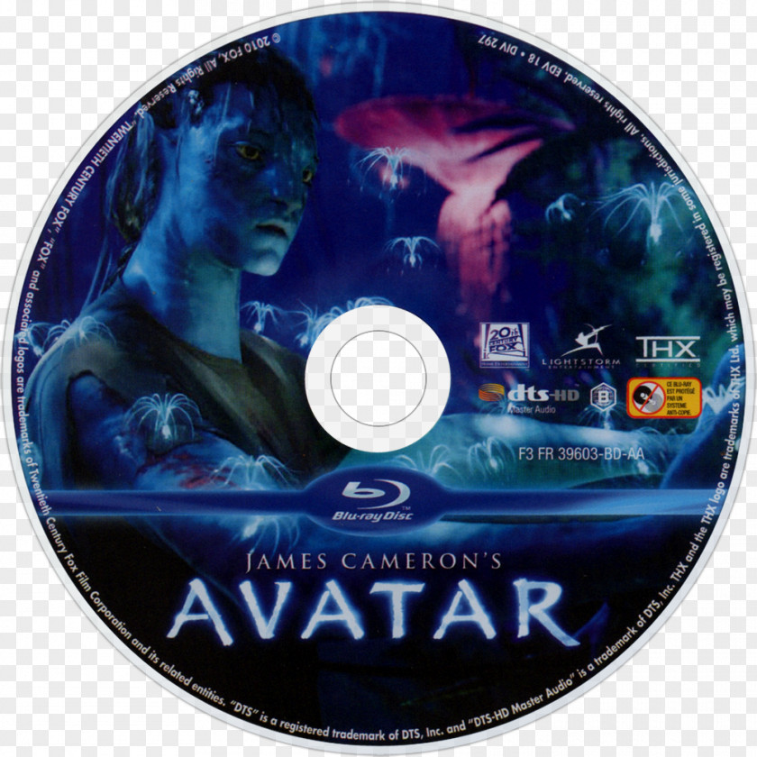 Avatar Movie Blu-ray Disc DVD-Video Ultra HD Compact PNG