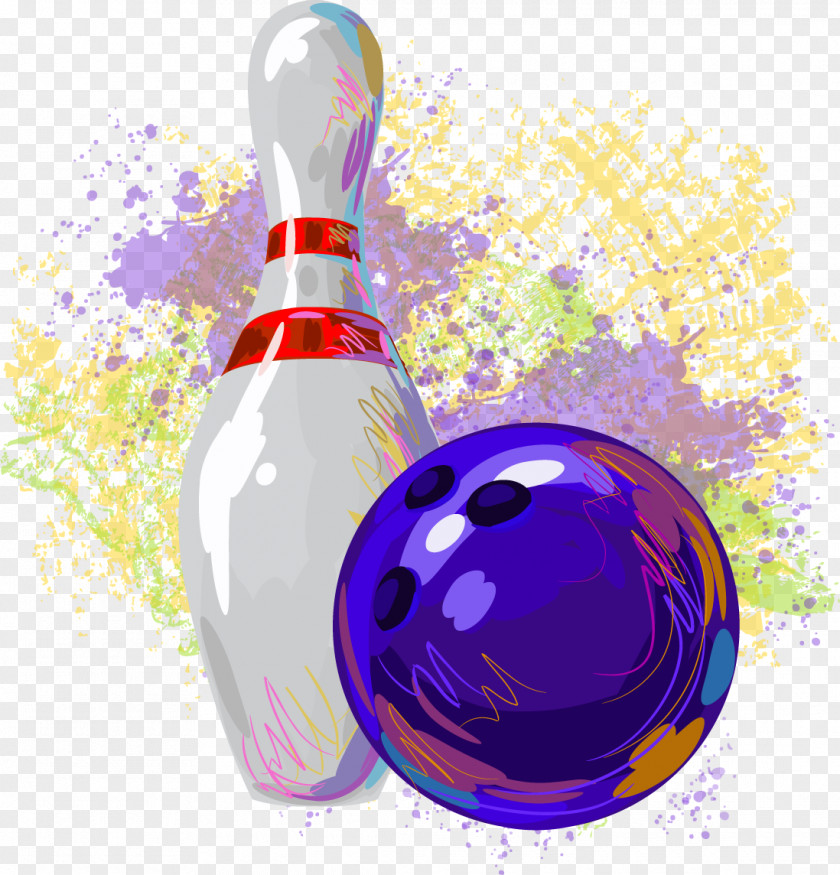 Bowling Ten-pin Clip Art PNG