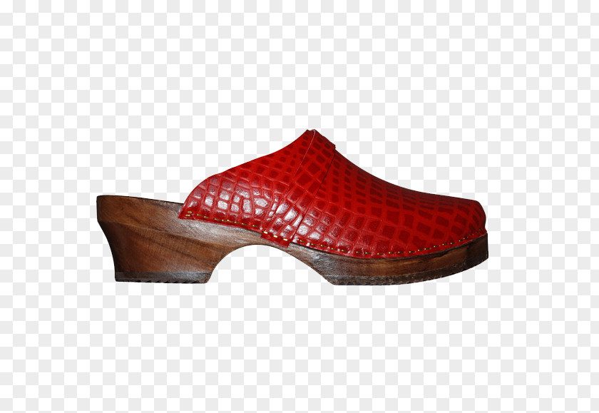 Croco Clog Shoe Walking PNG