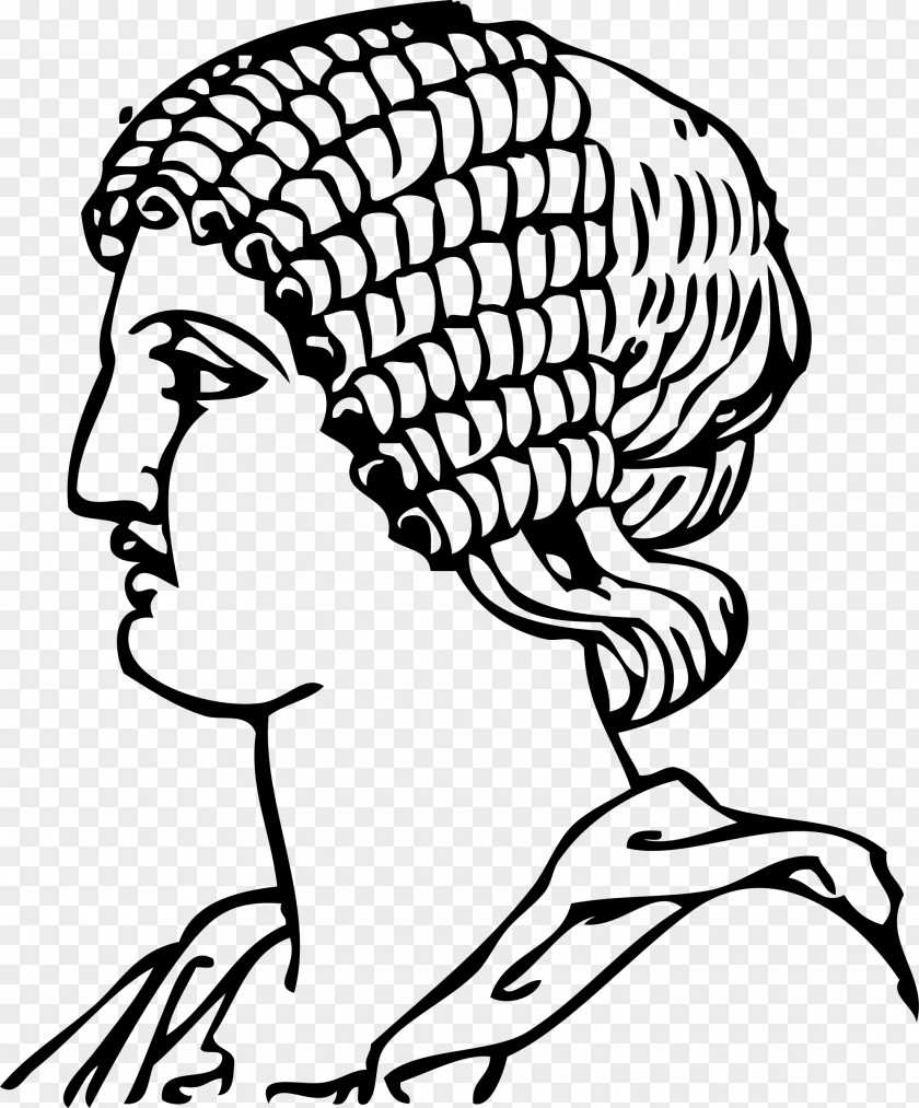 Greece Ancient Hair Iron Comb Clip Art PNG