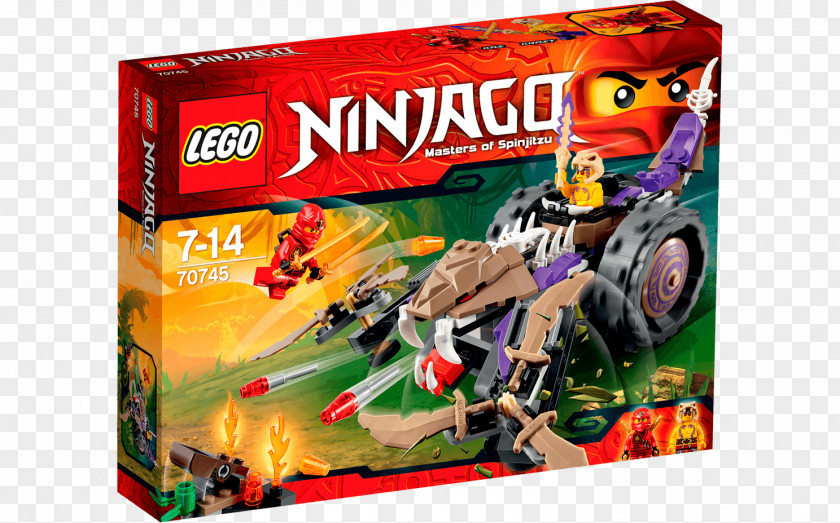 Lego Ninjago 2015 Kai Mini-Figure 70745 Toy Lord Garmadon PNG