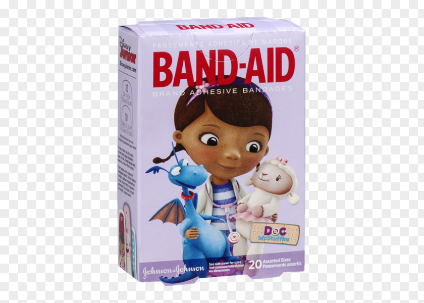 Mcstuffins Band-Aid Adhesive Bandage Johnson & The Walt Disney Company Band Aid PNG